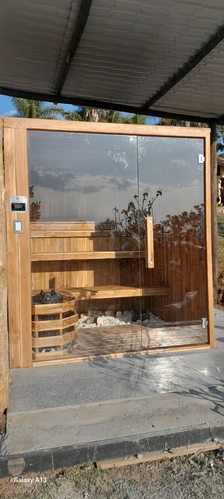 Sauna instalada por Serviconfort